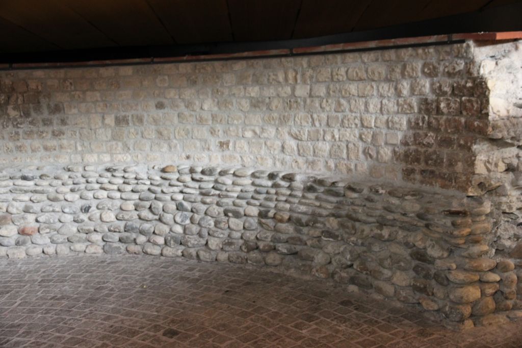 Muraille romaine au TNT